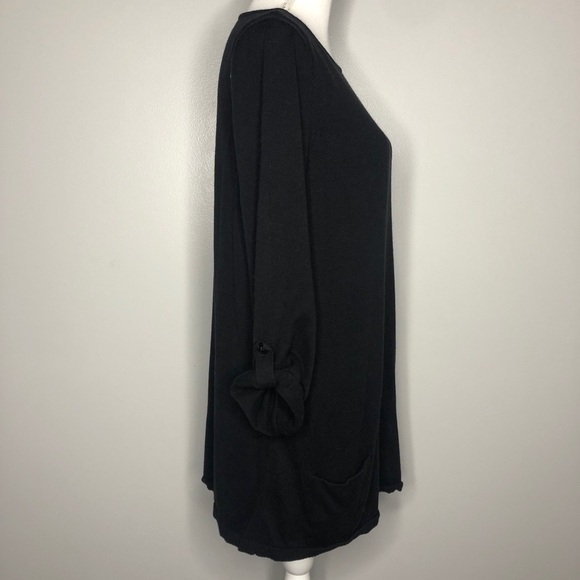 Caslon Roll Sleeve Tunic Sweater Mini Dress with Drop Pockets - Picture 4 of 9